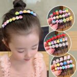 GIRLS CHARACTERS NON-SLIP HAIR FINISHING HAIR INVERTED COMB/CLIP