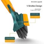 2IN1 MULTIFUNCTIONAL BROOM SCRAPE, BRUSH WITH LONG HANDLE - Image 2