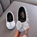 SCARLETT BEADED CRYSTAL STONED GIRLS SHOE - Image 2