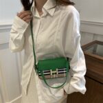 𝐆𝐈𝐅𝐓𝐘 DESIGNER MINI LEATHER BAG WITH DOUBLE HANDLE