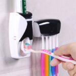 TOOTHPASTE DISPENSER AND TOOTHBRUSH HOLDER(2 COLOR)