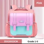 QUALITY CLASSY ORTHOPEDIC BOX SHAPE SCHOOL BAG-MEDIUM SIZE (Nursery-Primary Class) - Image 6