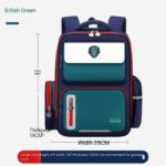 LARGE CAPACITY QUALITY STRONG BRITISH STYLE SCHOOL BACKPACK DESIGN 10••BIG SIZE 41CM - Image 3