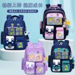LABUBU LARGE CAPACITY CHARACTER UNISEX LOWER AND UPPER SECONDARY SCHOOLBAG/BACK PACK – BSIZE: 43*31*18CM .. (GRADE AND PRIMARY CLASSES)
