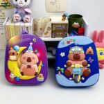 CAPYBARA BEGINNER SHELL CHARACTER SCHOOL BAG/BACKPACK (SUITABLE FOR SCHOOL BEGINNERS) AVAILABLE IN 6 DIFFERENT CHARACTERS - Image 2