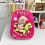 CAPYBARA BEGINNER SHELL CHARACTER SCHOOL BAG/BACKPACK (SUITABLE FOR SCHOOL BEGINNERS) AVAILABLE IN 6 DIFFERENT CHARACTERS - Image 6