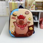 CAPYBARA BEGINNER SHELL CHARACTER SCHOOL BAG/BACKPACK (SUITABLE FOR SCHOOL BEGINNERS) AVAILABLE IN 6 DIFFERENT CHARACTERS - Image 7