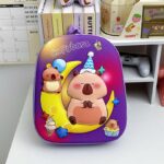 CAPYBARA BEGINNER SHELL CHARACTER SCHOOL BAG/BACKPACK (SUITABLE FOR SCHOOL BEGINNERS) AVAILABLE IN 6 DIFFERENT CHARACTERS - Image 10