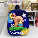 CAPYBARA BEGINNER SHELL CHARACTER SCHOOL BAG/BACKPACK (SUITABLE FOR SCHOOL BEGINNERS) AVAILABLE IN 6 DIFFERENT CHARACTERS - Image 9