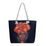 SINGLE SIDE FACIAL TOTE BAG (BIG SIZE) - Image 3