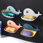 FISH SHAPE WALL SUCTION SOAP HOLDER - Image 2