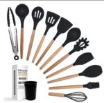 12PCS QUALITY BIG SILICON NONSTICK SPOON SET - Image 5