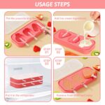 ICE CREAM SILICON MOLD WITH 3 PLASTIC STICK (LAST PICTURE ON THE WEBSITE) - Image 3