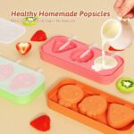 ICE CREAM SILICON MOLD WITH 3 PLASTIC STICK (LAST PICTURE ON THE WEBSITE)
