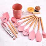 12PCS QUALITY BIG SILICON NONSTICK SPOON SET - Image 6