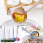 2in1 Kitchen Serving Spoon and Drainer/Colander Kitchenware Cooking Tool Multifunctional Gadget Spoons - Image 2
