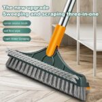 3IN1 MULTIFUNCTIONAL BROOM SCRAPE, BRUSH WITH LONG HANDLE - Image 2