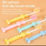 CARTOON CHILDREN TOOTHBRUSH WITH EXTRA SOFT BRISTLES FOR DEEP CLEANING (For ages 0-3years) - Image 5