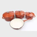 4PCS/SET HIGH QUALITY ENAMEL DIE-CAST COOKWARE/POT SET

COLOUR: All displayed COLOURS - Image 5