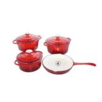 4PCS/SET HIGH QUALITY ENAMEL DIE-CAST COOKWARE/POT SET

COLOUR: All displayed COLOURS - Image 2