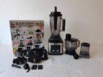 8IN1 MODEL 5082 8IN1 BARDEFU MULTIPURPOSE BLENDER 9525 COPPER MOTOR WITH DIFFERENT FUNCTION AND PROGRAM TIMER

(It stop on it’s own with it gets to the program time)