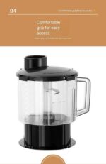 8IN1 MODEL 5082 8IN1 BARDEFU MULTIPURPOSE BLENDER 9525 COPPER MOTOR WITH DIFFERENT FUNCTION AND PROGRAM TIMER

(It stop on it’s own with it gets to the program time) - Image 5