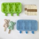 ICE CREAM SILICON MOLD WITH 50 WOODEN STICK - Image 6