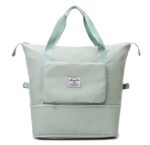 FOLDABLE LIGHT WEIGHT TRAVEL BAG 

COLORS:
PEACH,BLACK,WINE,BLUE,GREEN,GREY, - Image 7