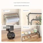 48KG FLOOR FOLDABLE INDOOR DOUBLE POLE CLOTHE HANGER/RACK

PRODUCT DESCRIPTION:
• Clothes Hanger
• Coat Rack
• Floor Storage Wardrobe • Clothing Drying Racks
• A floor folding indoor double pole clothes hanger for hanging clothes in a bedroom. A simple cooling rack for household usage - Image 2