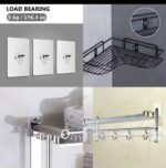 12PC ADHESIVE TRANSPARENT WALL HOOK