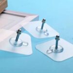 12PC ADHESIVE TRANSPARENT WALL HOOK - Image 3