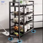 DUAL STRUCTURE MULTI-LAYERS MULTIPURPOSE STEEL STORAGE SHELF/ORGANIZER/RACK


• Multi-Tier Kitchen Storage Shelf 
• ⁠Freestanding Vegetable Organizer Rack 
• ⁠Movable Snack & Grocery Holder 
• ⁠Bathroom Storage Solution
• ⁠Beauty Parlour Storage rack - Image 5