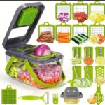 22in1 MULTIFUNCTIONAL VEGETABLE CHOPPER/SLICER/DICER