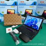 SAIL AIR NOTE BOOK B22
5G 2SLIM SLOT/WIFI ENABLED 16GB+512GB ANDROID 13
10.1inch True gone IPS Eye protection screen 360 Rotating Hoister 
WITH FREE BLUETOOTH KEYPAD,LEATHER CASE,MOUSE,TOUCH PEN,3D GLASS,OT CONVERTER,TYPE C AND CHARGER 
10,000mah battery 


COLOR:BLACK,GOLD AND BROWN POUCH - Image 3