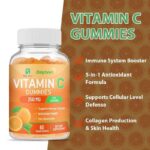 VITAMIN C GUMMIES(SUPPORT IMMUNE SYSTEM)
60pc gummies in a bottle
                                                   
📌Vitamin C plays and invaluable role in many bodily functions. 
📌One of these roles is helping to regenerate collagen,which may assist in healing as well as reducing the effect of aging 
📌Immune system booster                                   📌Support cellular level defence                 📌Collagen production and skin health