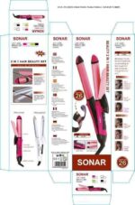 2IN1 QUALITY NOVA HAIR STRAIGHTENER - Image 2