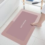 50*80CM 3D SQUARE SHAPE DIATOMITE/SILICON DESIGN QUICK DRY/WATER ABSORBENT FOOTMAT - Image 4