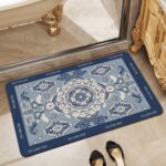 50*80CM 3D SQUARE SHAPE DIATOMITE/SILICON DESIGN QUICK DRY/WATER ABSORBENT FOOTMAT - Image 6