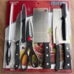 8PC KITCHEN KNIFE SET COMES WITH SKIN PEELER - Image 2