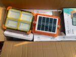 300WATT RECHARGEABLE AND SOLAR LIGHT(Displays 5 lighting mode) 
Can be use to charge phone,fan and the light can also be use for content creator - Image 3